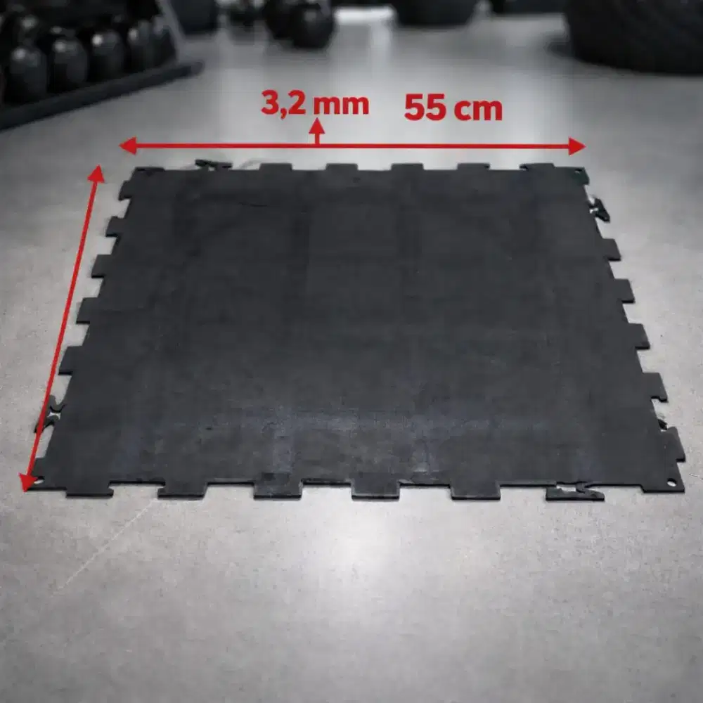 Karpet Rubber Puzzle ( BEKAS) 55x55 cm Tebal 3,2mm