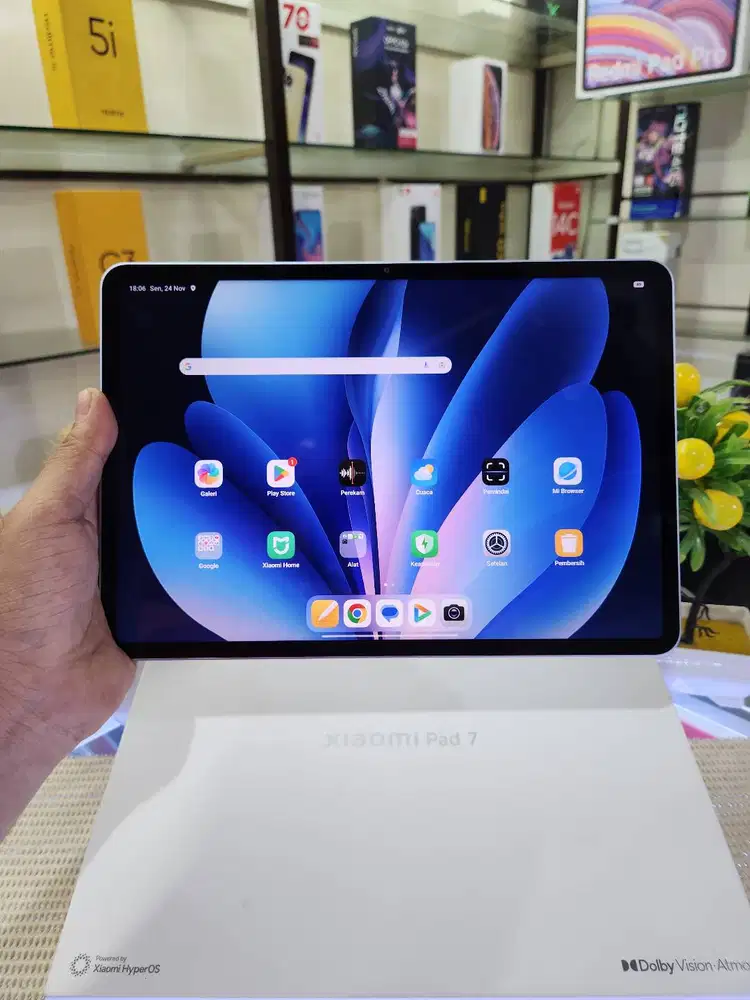 Xiaomi Pad 7 Ram 8+8Gb/ 256Gb Fullset Mulus Original 100% Bergaransi