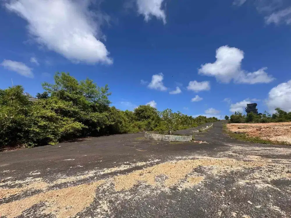 Dijual tanah murah BUC view GWK lokasi di bingin jimbaran