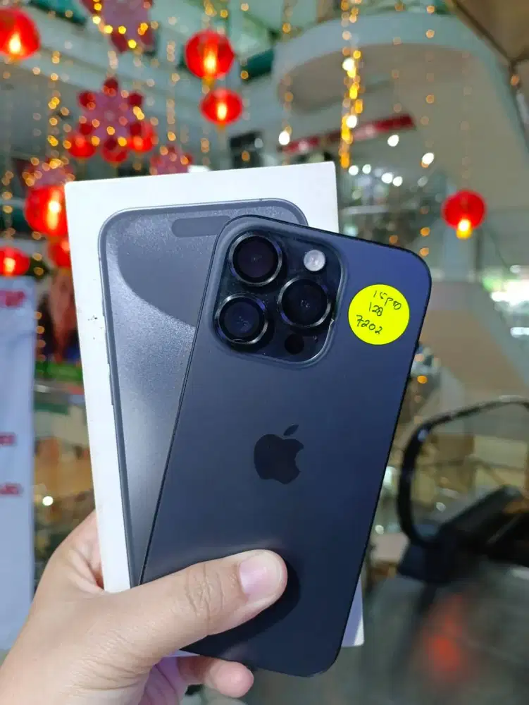 IPHONE 15 PRO 128GB SECOND INDO