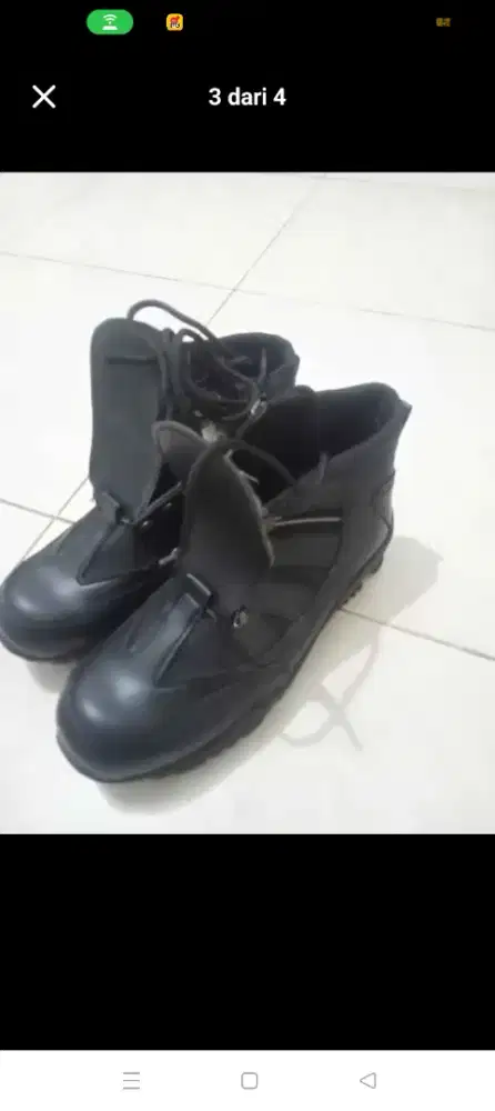 Sepatu kerja model pantofel