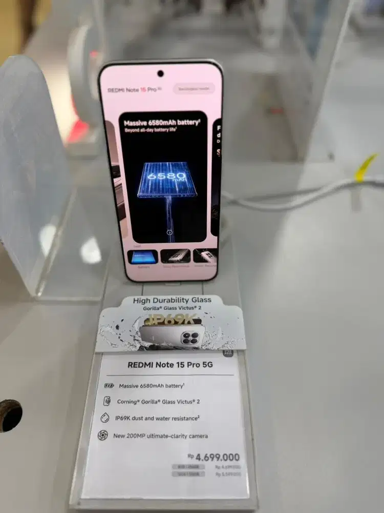 Redmi Note 15 Pro 5G cicilan mulai 400ribuan/bulan syarat hanya KTP