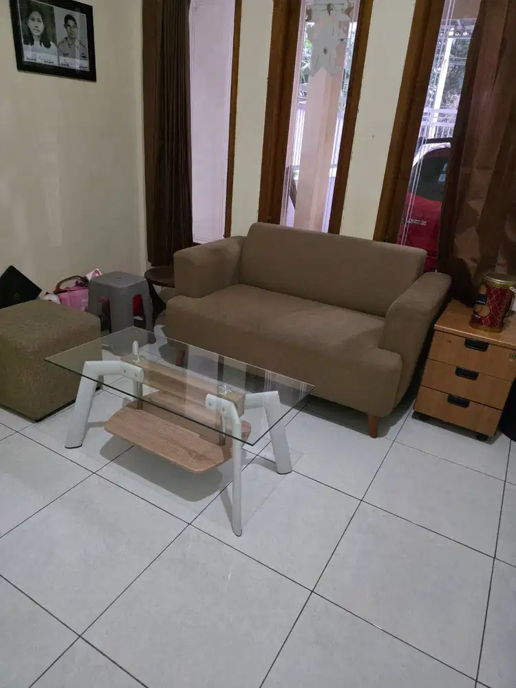 Jual sofa plus meja