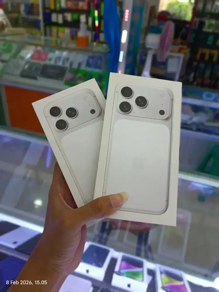 iPhone 17 pro 256 Silver Baru garansi 1 tahun