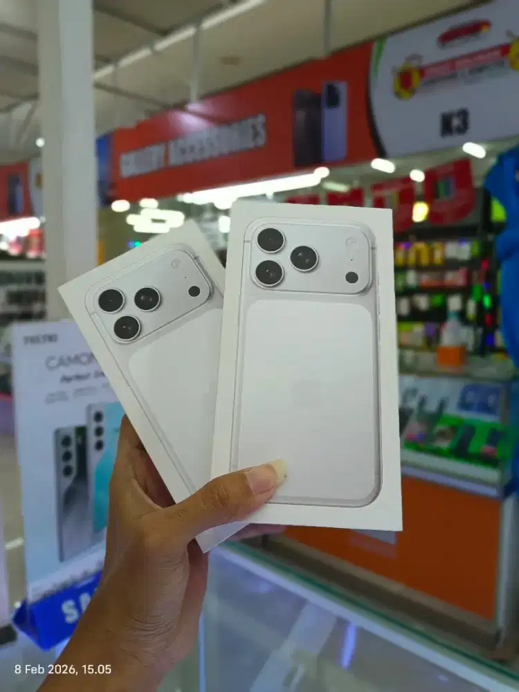 iPhone 17 pro silver iBox New termurah sejogja