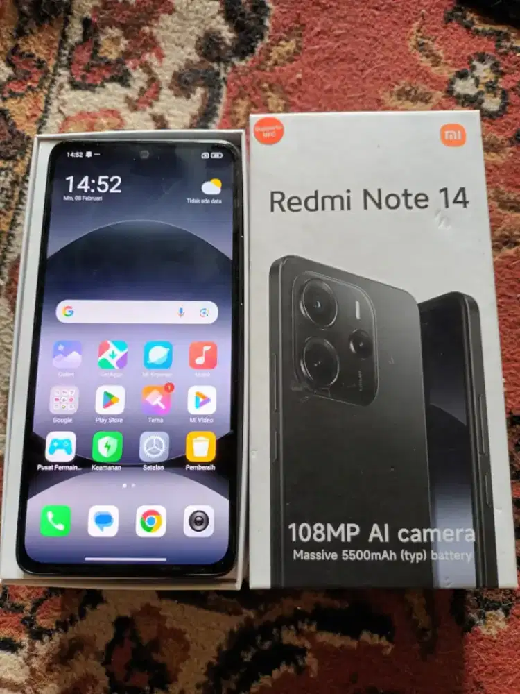 redmi note 14 8/128 fullset