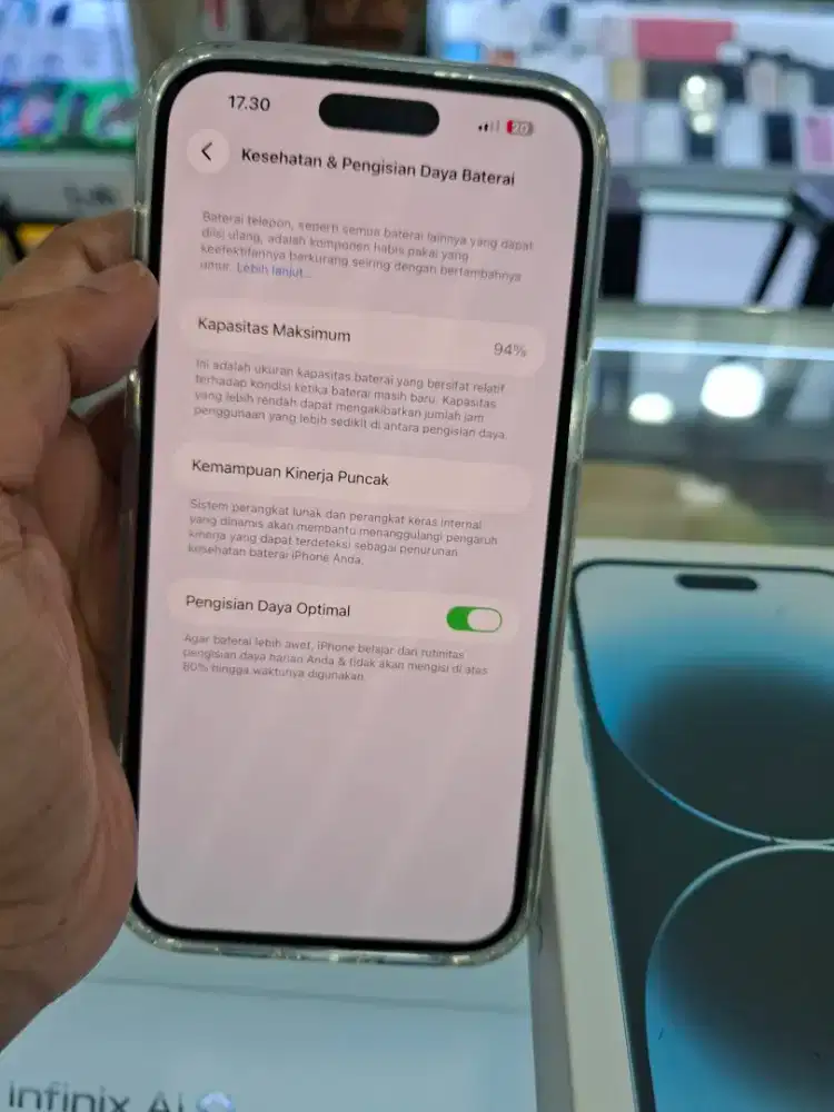 IPHONE 14 PROMAX 128 EKS IBOX BH 94%