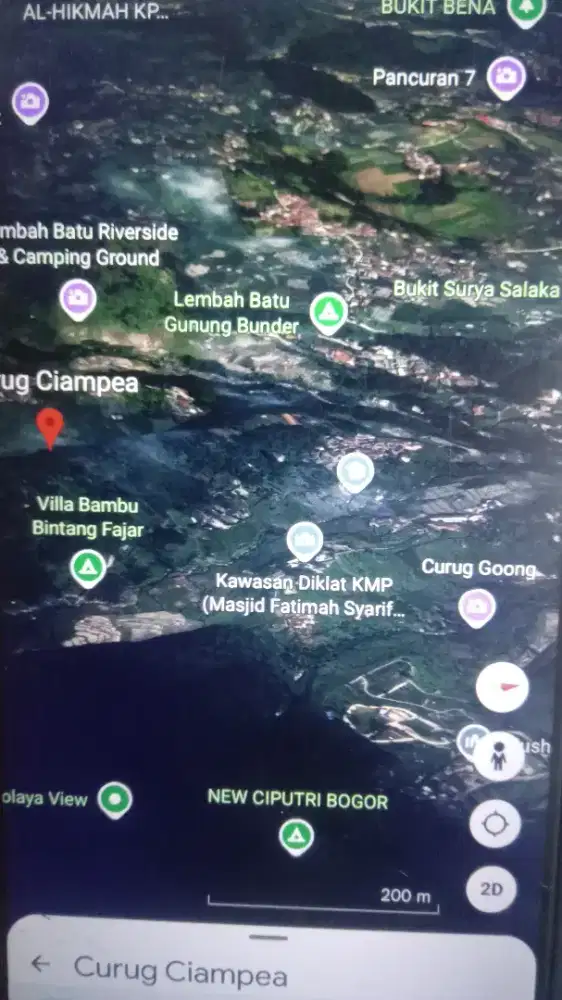 Di jual tanah pinggir jalan utama masuk mobil