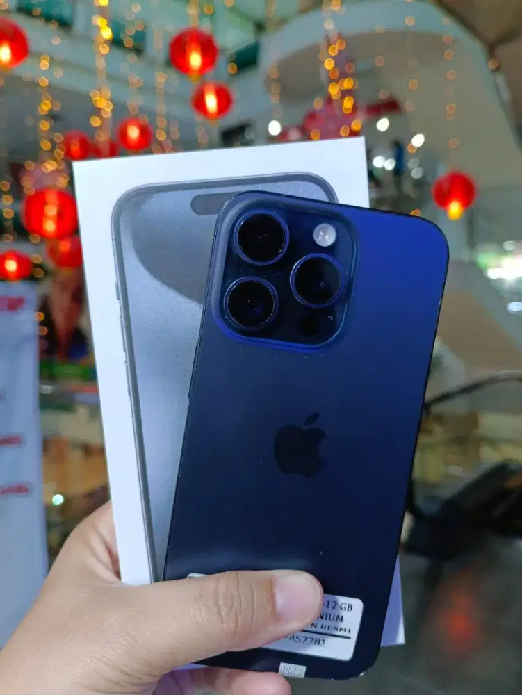 IPHONE 15 PRO 512GB SECOND INDO
