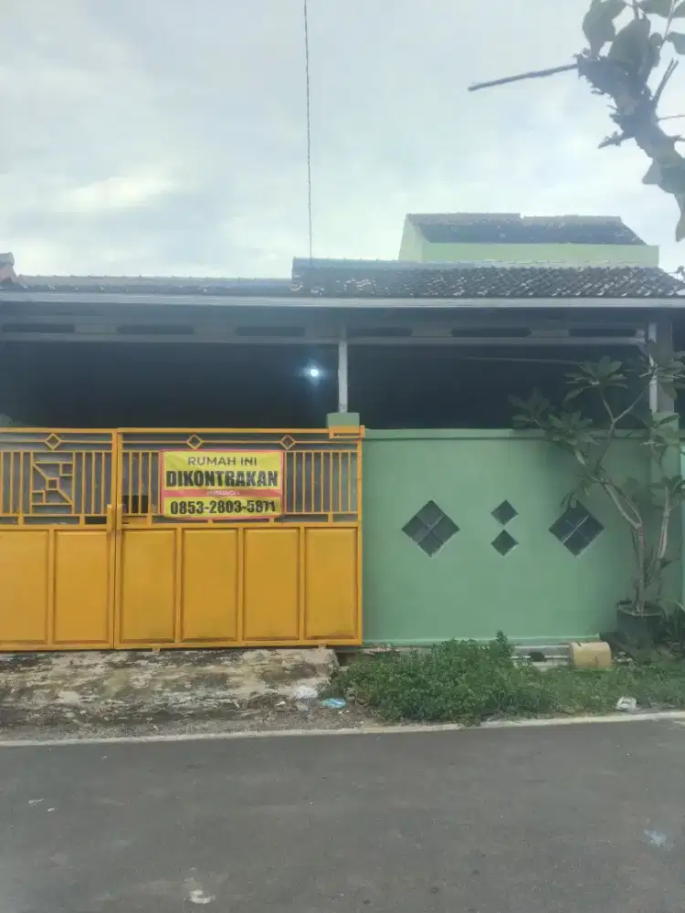 DIKONTRAKAN RUMAH TAHUNAN/BULANAN