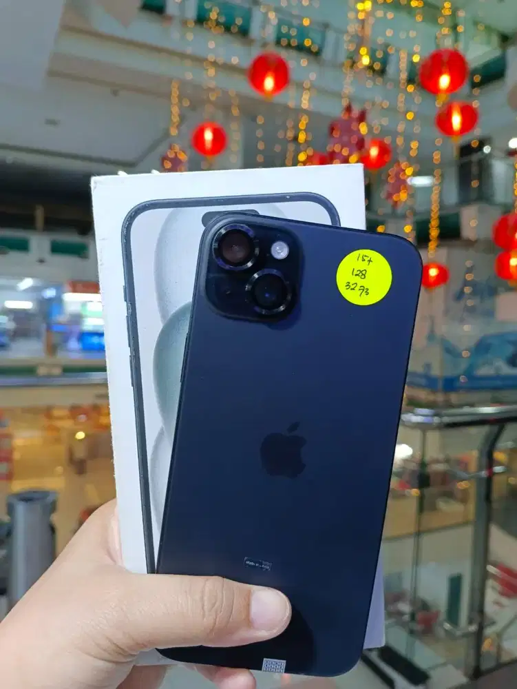IPHONE 15 PLUS 128GB SECOND INDO