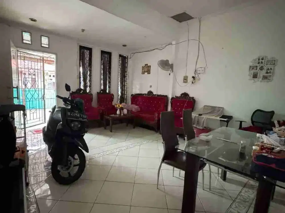 Jual Rumah di Gandul di jl Pertamina buntu luas 100 M2 dekat pintu tol brigif