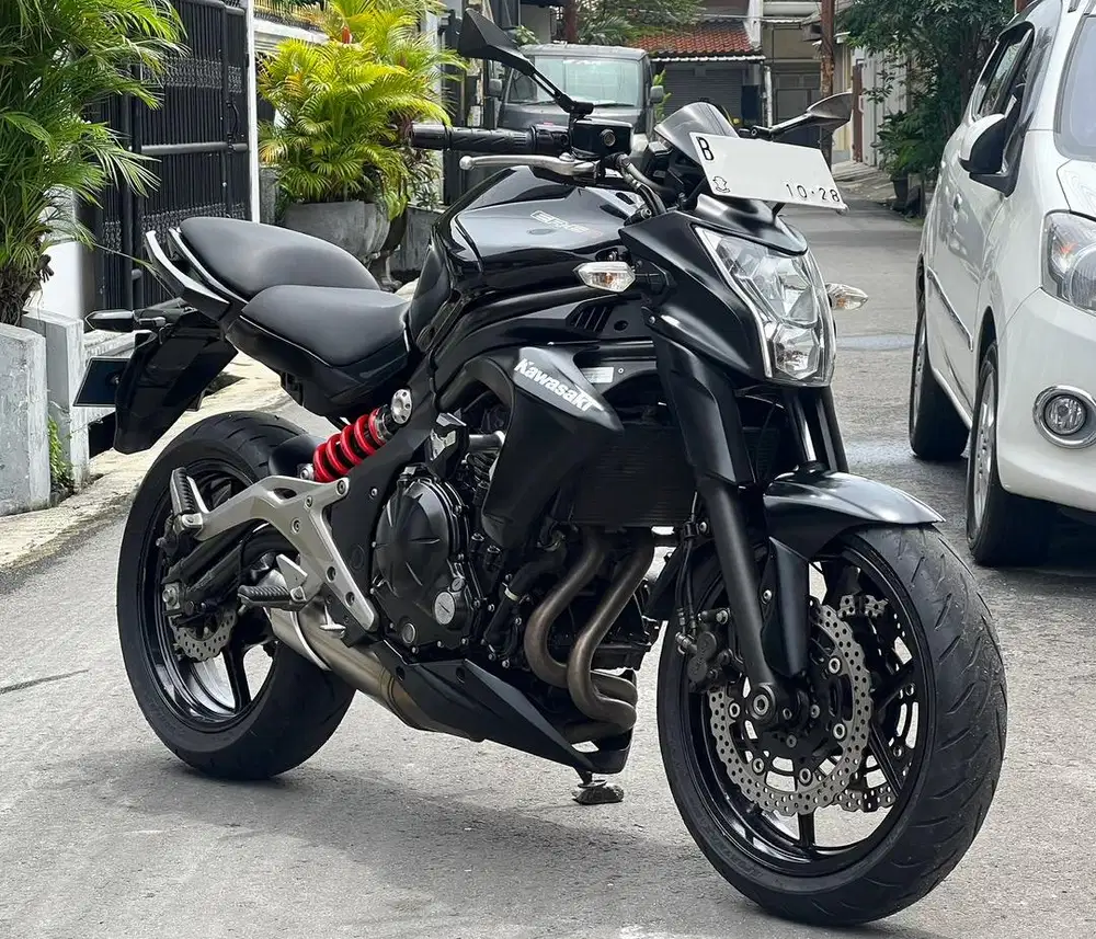 ER6n ABS KM low 10rb antik 2013 kawasaki er6 er 6n 650 hitam