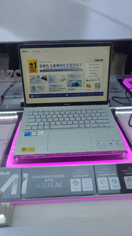 Cicilan laptop asus vivobook s14 ssd 1tb cuma pakai ktp
