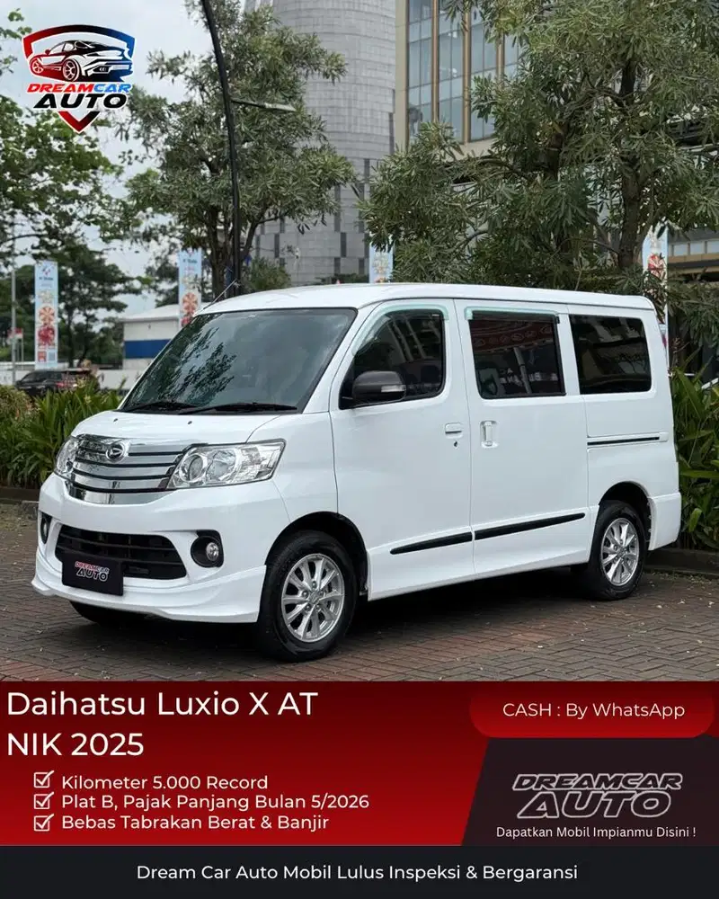 [ KM5000 ga jadi di pake ] Daihatsu Luxio X 1.5 AT 2025 Putih matic