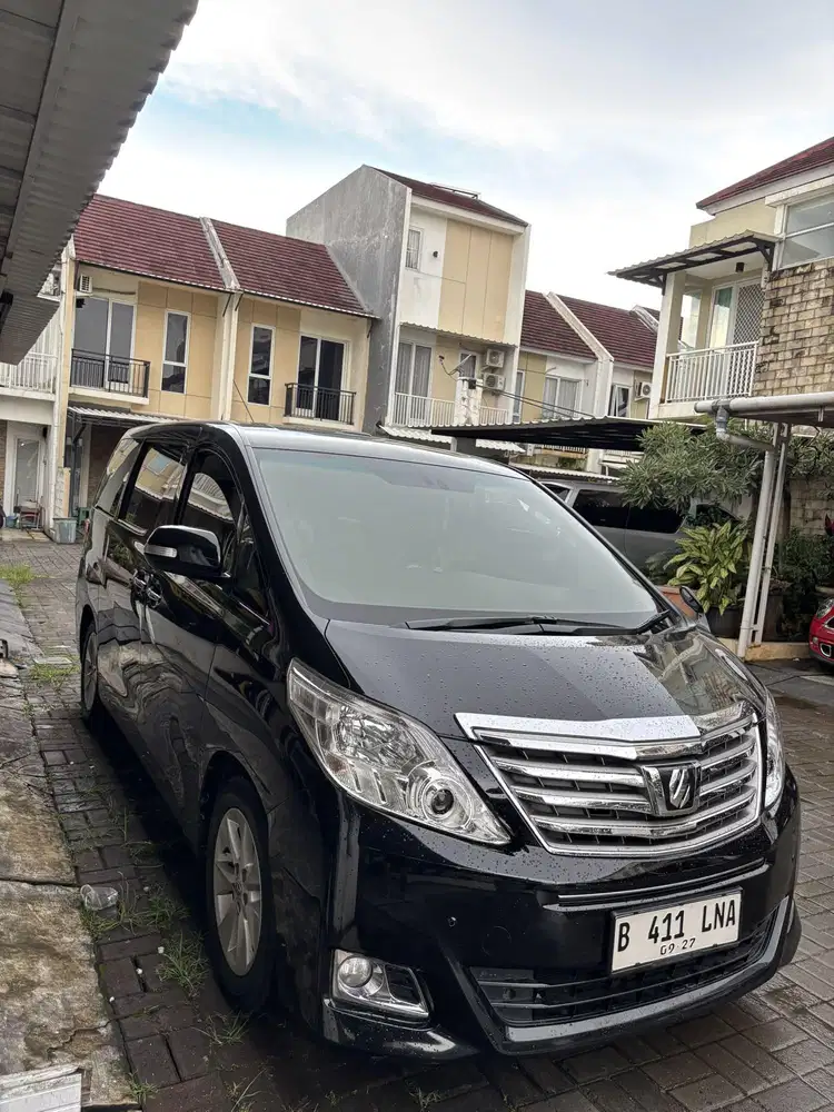 Toyota Alphard G ATPM CBU 2012 Automatic..Mobil sehat siap pakai..Cash