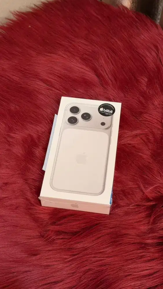 Iphone 17 Pro Silver 1 TB Garansi Resmi Indonesia