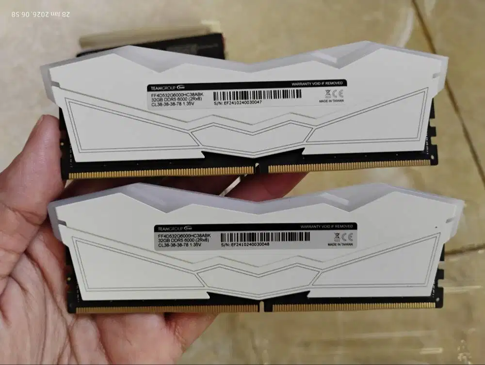 TEAM DELTA RGB DDR5 2x32GB (64GB) 6000MHz