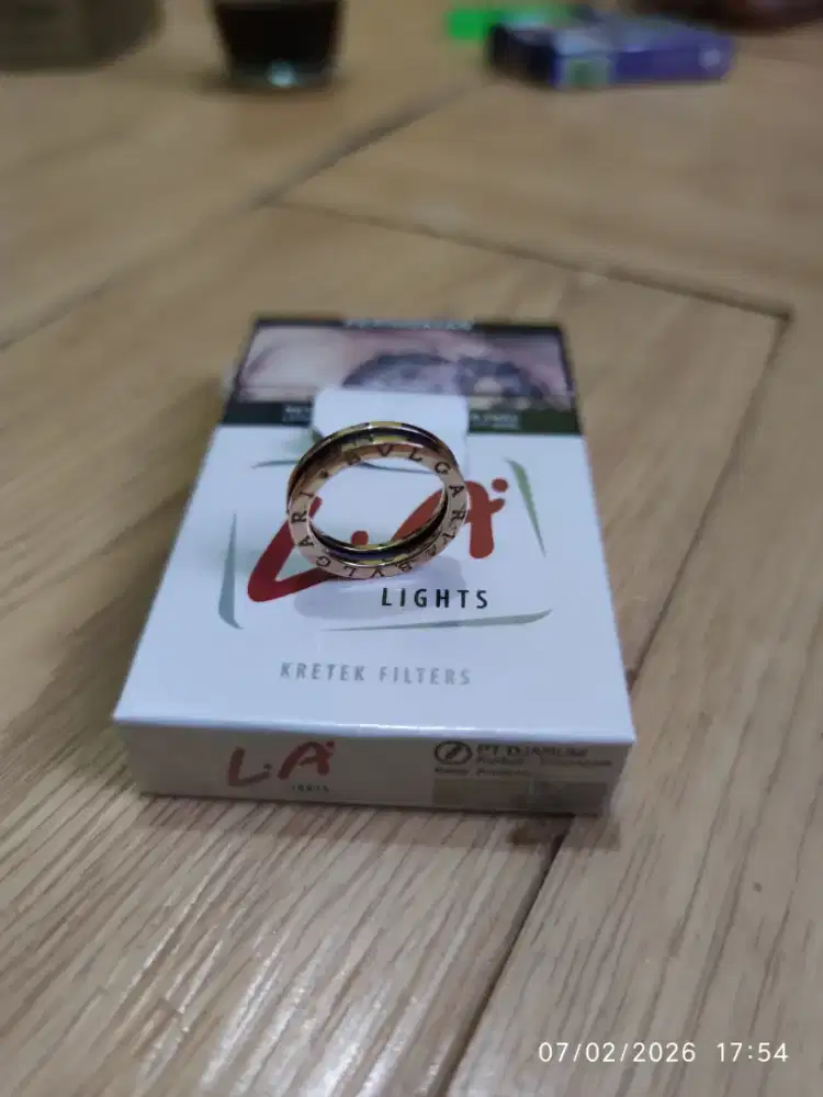 Cincin BVLGARI 17K 5,2g