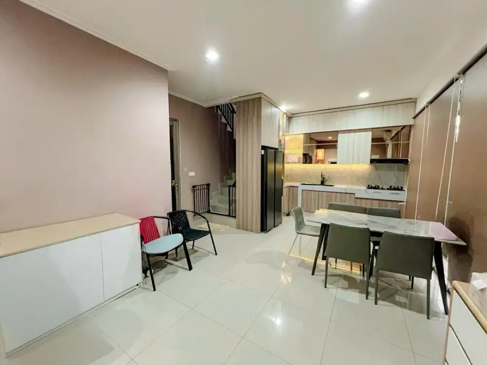 Rumah Pik 2 Cluster Scarlet Dijual Harga Murah Furnished Siap Huni Tangerang