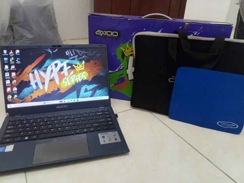 jual laptop second kondisi bagus axioo hype 1