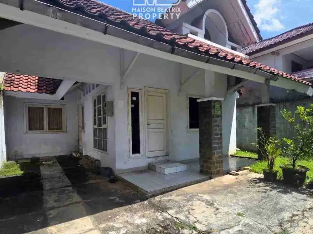 DIJUAL RUMAH 1LANTAI PINGGIR JALAN, ANGGREK LOKA BSD