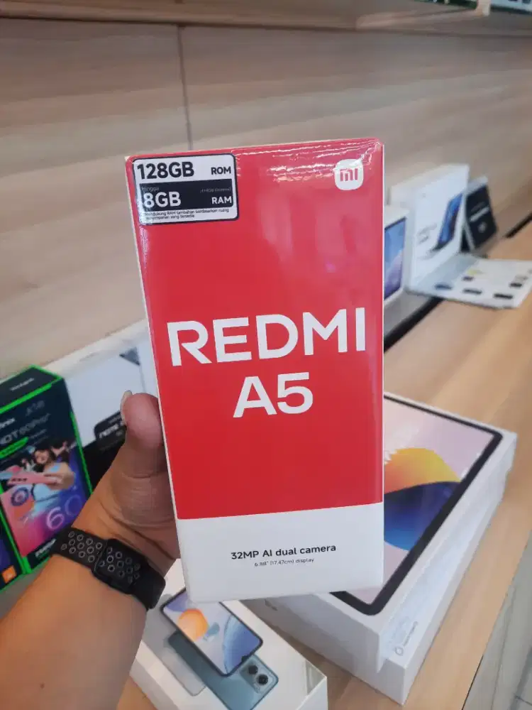 REDMI A5 RAM 8/128 NEW TEEMURAH