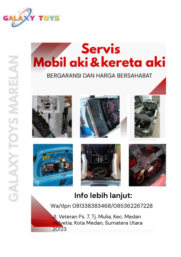 Service Mobil Aki Anak Bergaransi - Sparepart Lengkap & Murah
