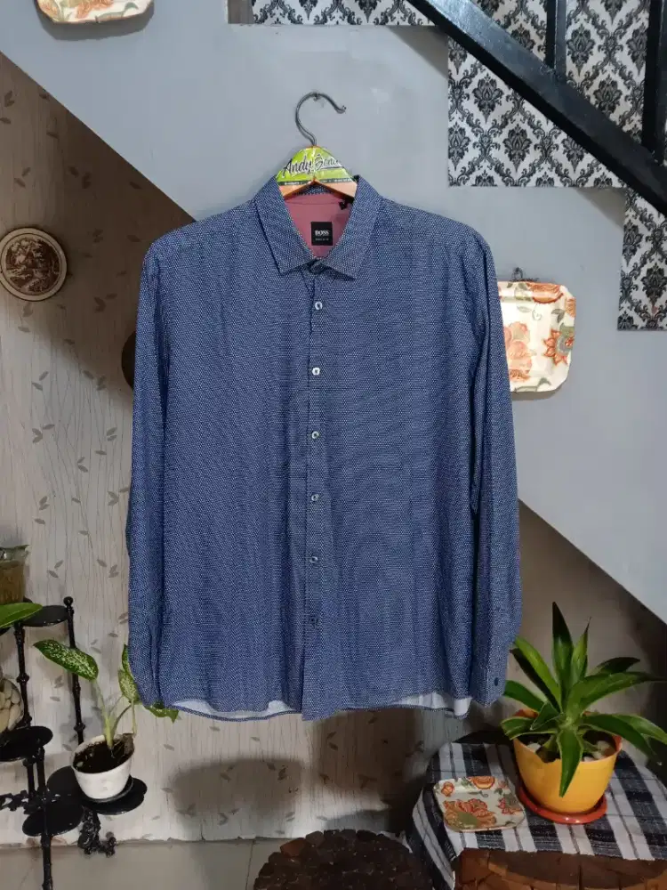 Kemeja panjang bahan cotton