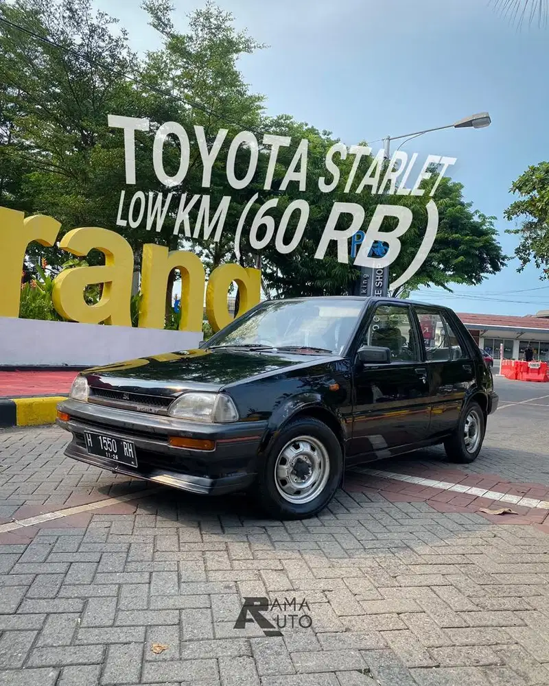 Toyota Starlet Kotak EP70 1989 Low KM Antik !!!