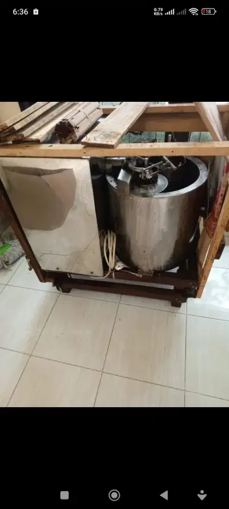 Jual aja mesin bekas mesin pembuat es