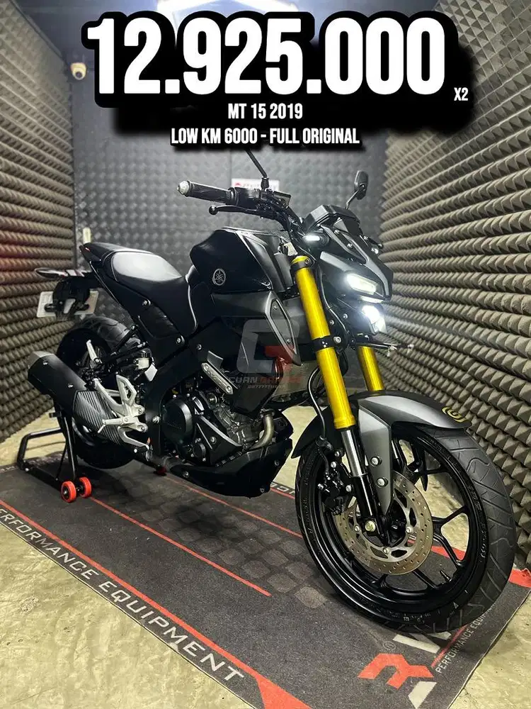 MT 15 OR MT15 2019 LOW KM 6XXX FULL ORIGINAL PAJAK ON RAWATAN SUPERB