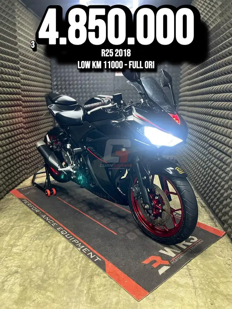 R25 OR R 25 2018 LOW KM 11XXX PAJAK ON PANJANG RAWATAN SUPERB UNIT