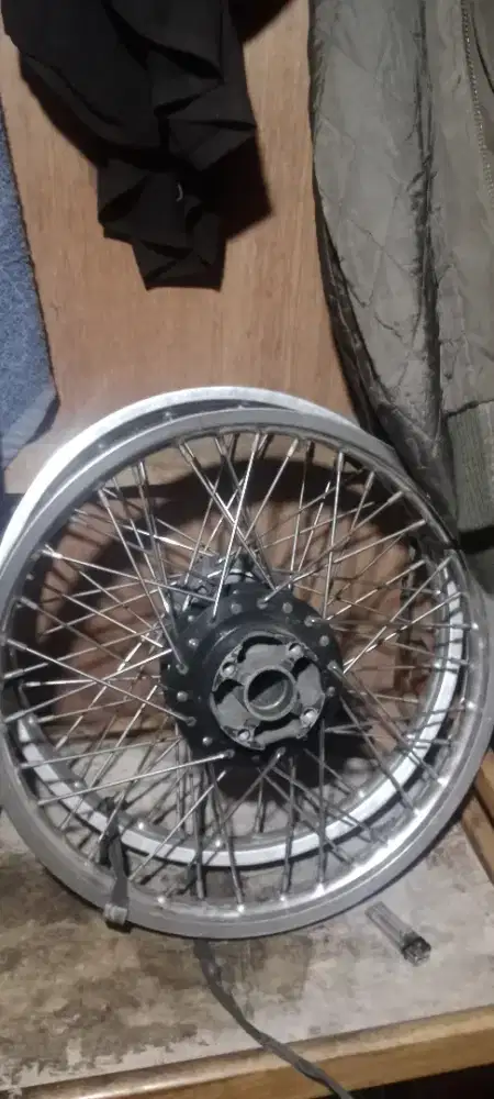 Pelak jari motor supra garong cakram,