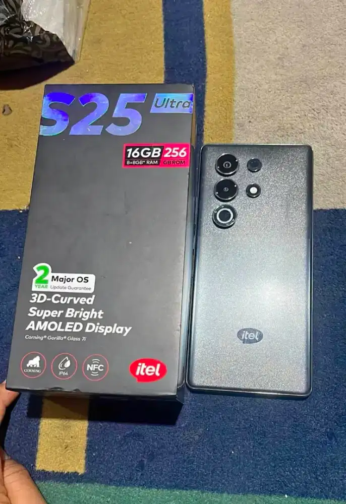 Jual cepat Itel s25 ultra fullset mulus