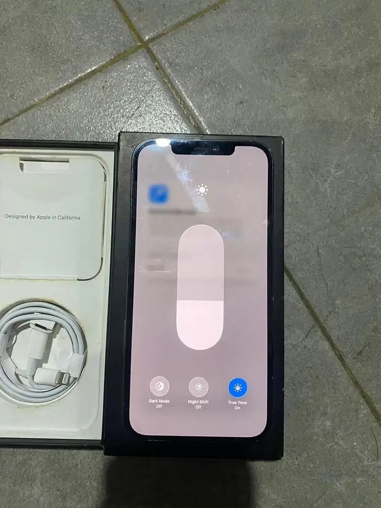 Iphone 12 Promax 128GB Graphite Resmi Ibox Lengkap