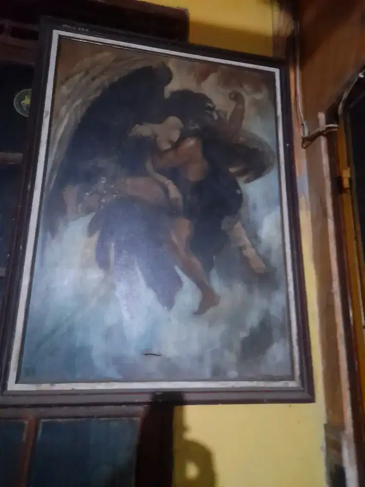 Jual lukisan di atas Rahwana Mencuri Sinta