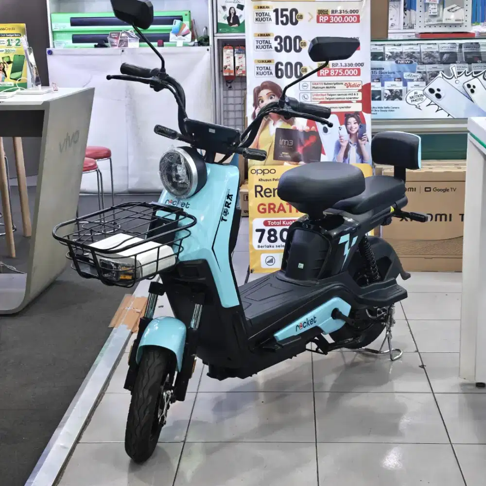 Promo kredit murah sepeda listrik bisa free 2X cicilan tanpa dp