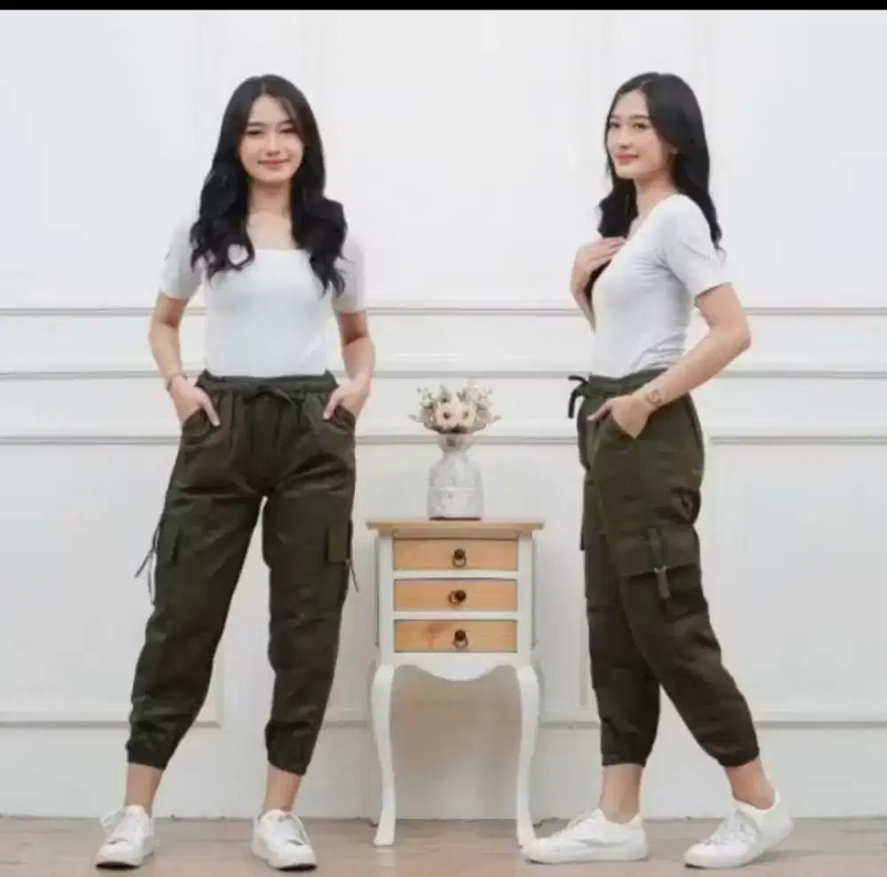 Celana cargo joger tectical