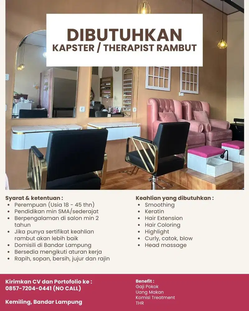 Salon Potong Rambut dan Eyelash