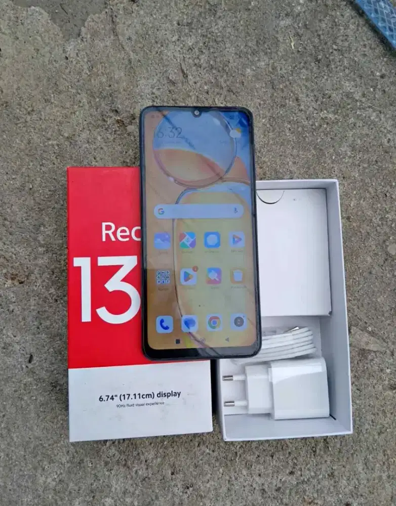 redmi 13 c ram 8/256 pullset mulus no minus