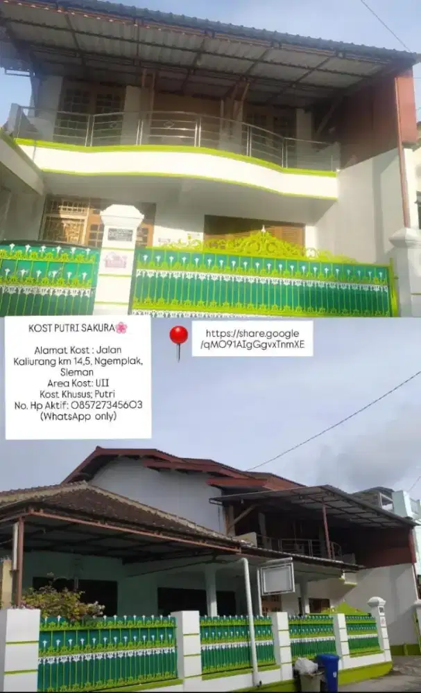 Kost Sakura Putri Muslimah