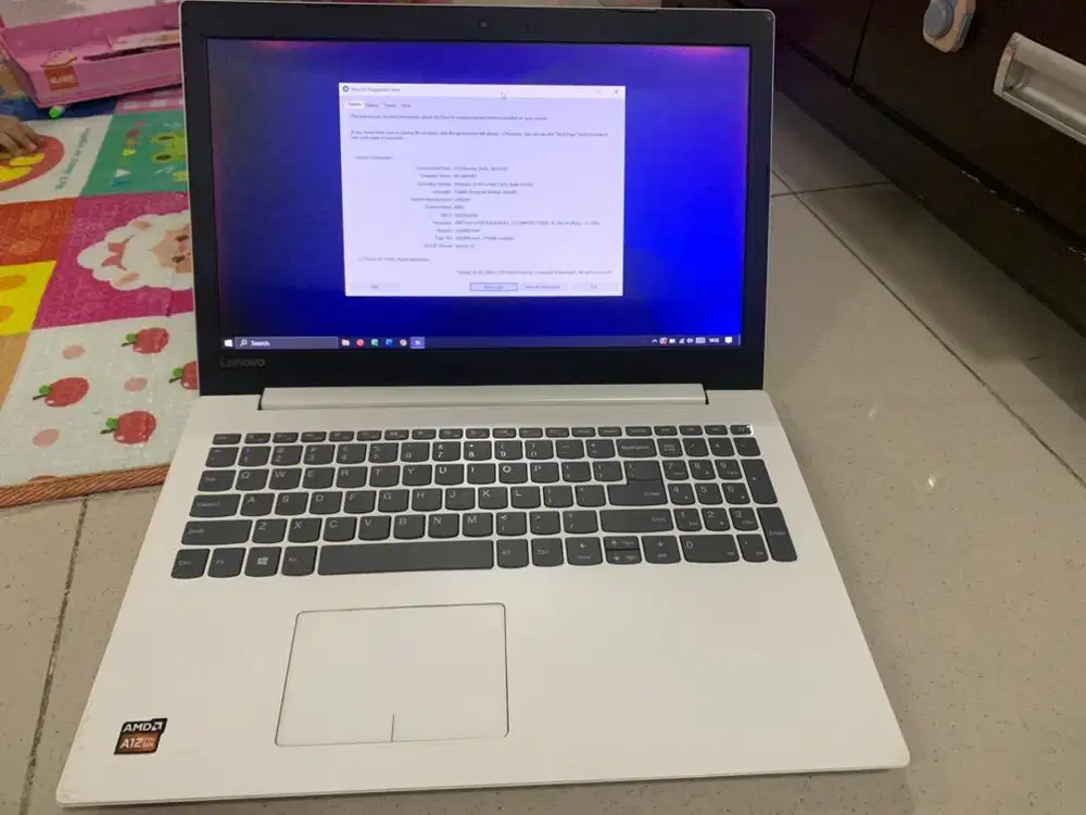 laptop lenovo 80xs ideapad 320-15ABR AMD A12 15 inch ram 8gb 1tb