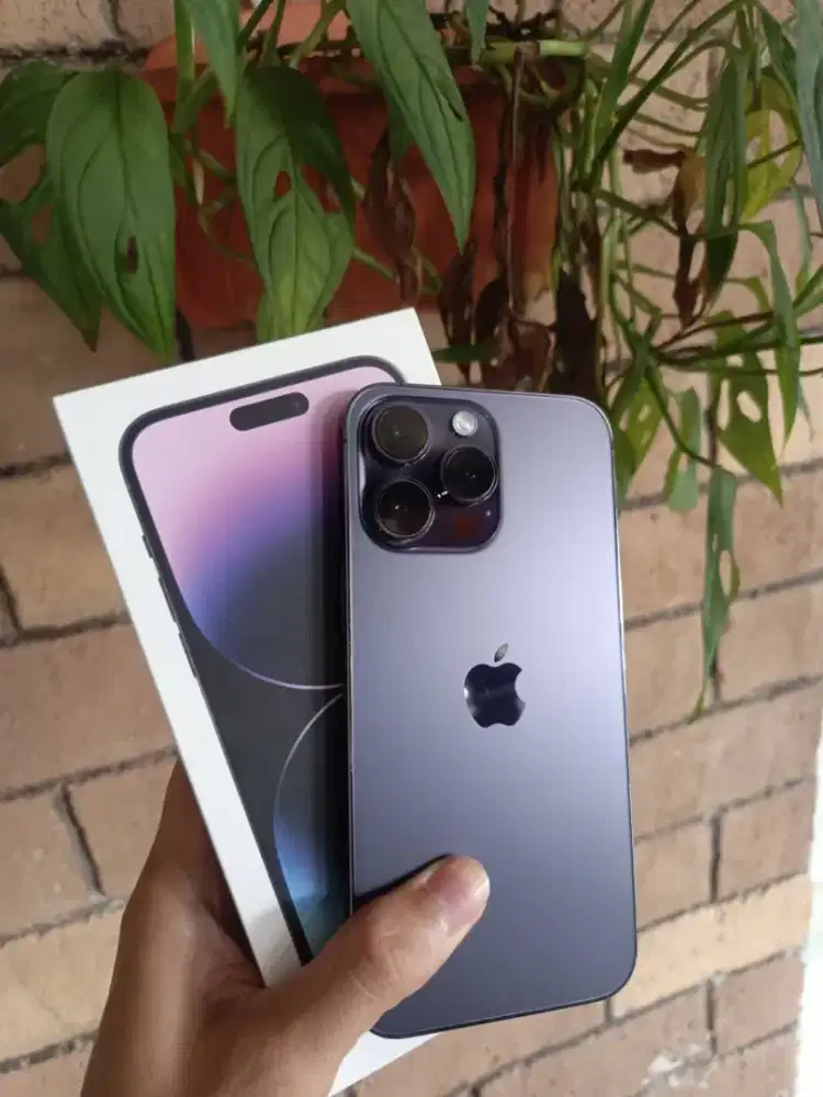 Dijual iPhone 14 Pro Max 256GB iBox Fullset