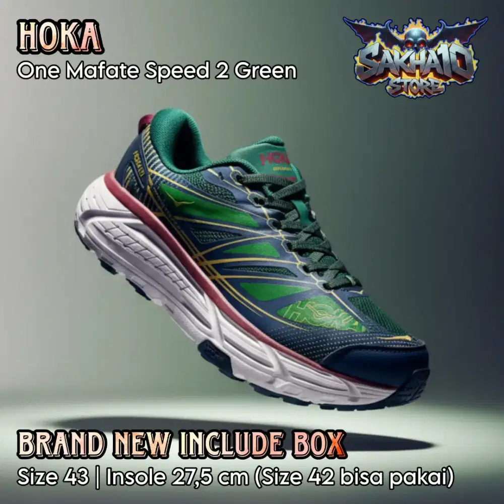 SEPATU SNEAKERS PRIA/WANITA CASUAL/RUNNING HOKA MAFATE SPEED 2