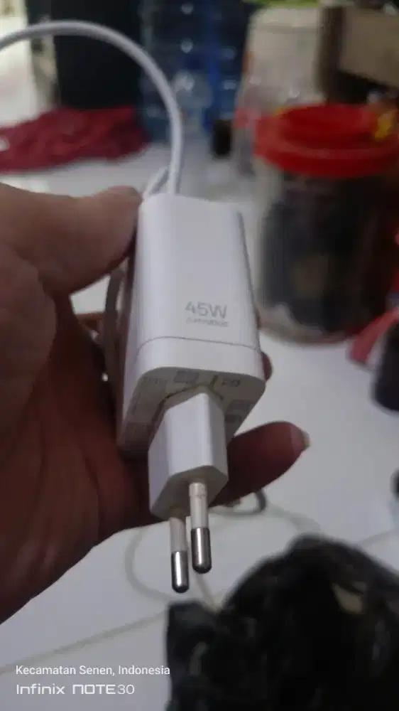 Charger oppo 45watt original fast charging pengisian dya ultra cpt