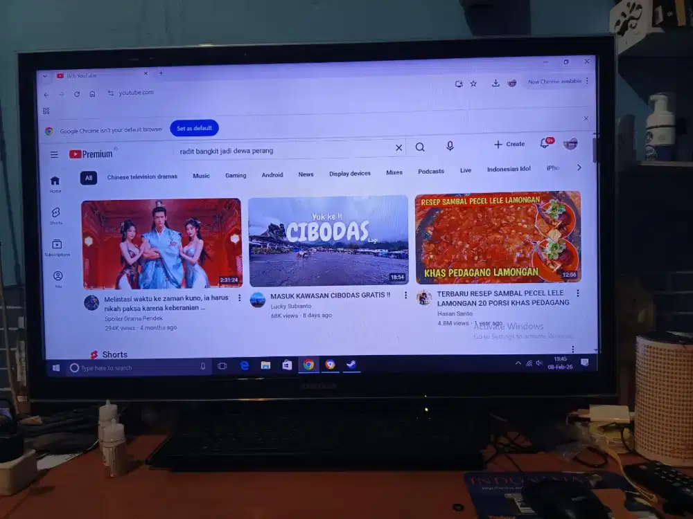 TV Samsung 43in led minus