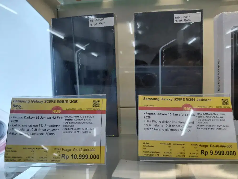 SAMSUNG GALAXY S25 FE GARANSI RESMI SEIN