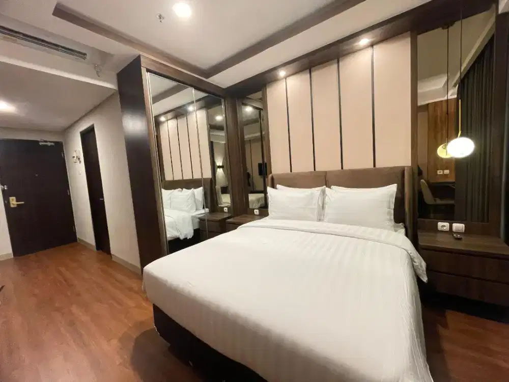 For Rent Studio Apartemen Full Furnish View Merapi