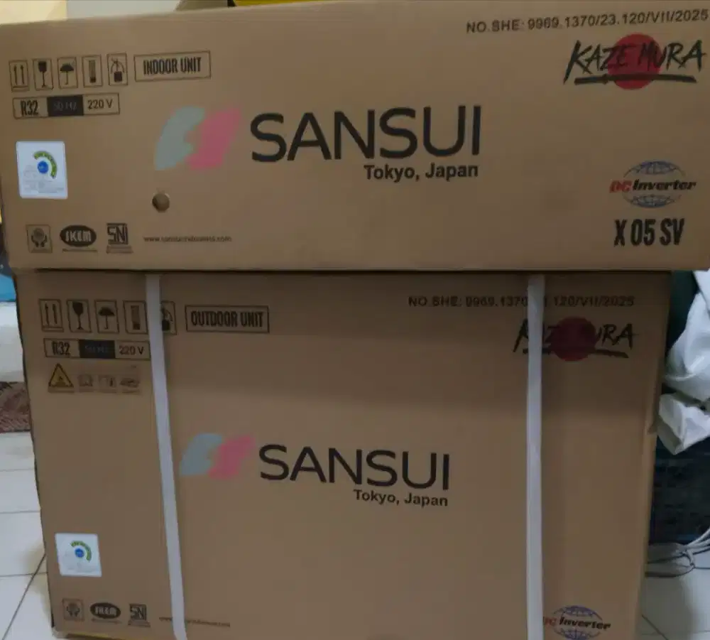 Ac Inverter merk SANSUI 1/2 pk